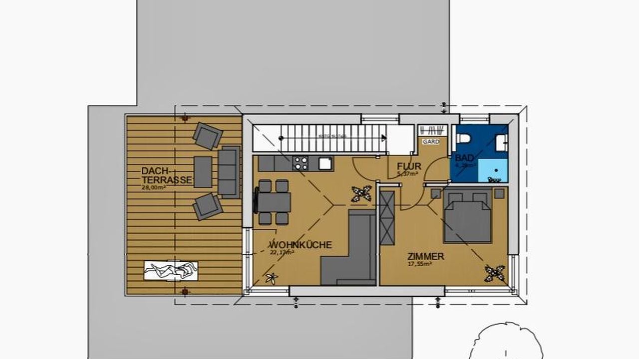 Appartement - Skizze Appartement - Skizze
